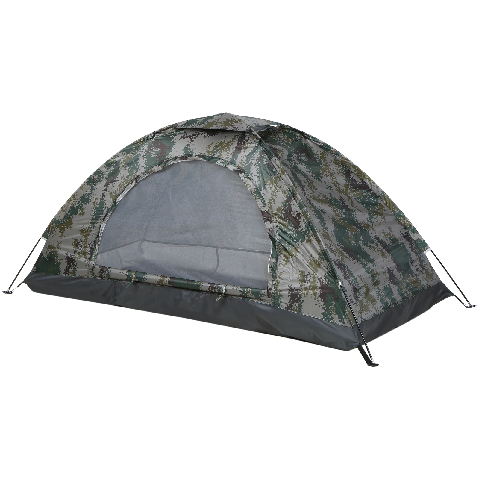Cheap Goat Tents Ultralight Outdoor Camping Tent Single Person Camping Tent Waterproof Tent Aviation Aluminum Support Portable Sleeping Bag Tent   